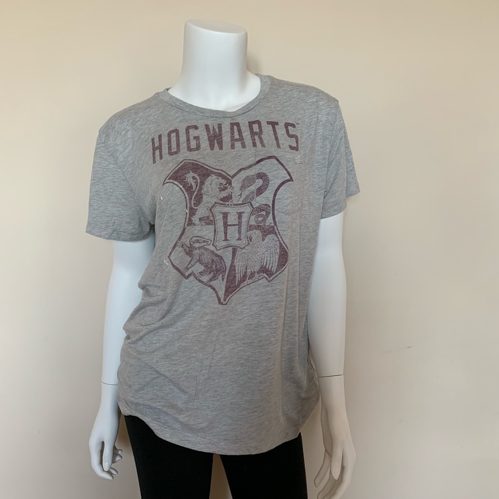 Distressed Hogwarts soft TShirt